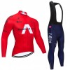 Completo Maglia ML + Pantaloncino con bretelle ML 2021 Ineos Grenadiers N005